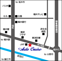 Auto Cruise 地図